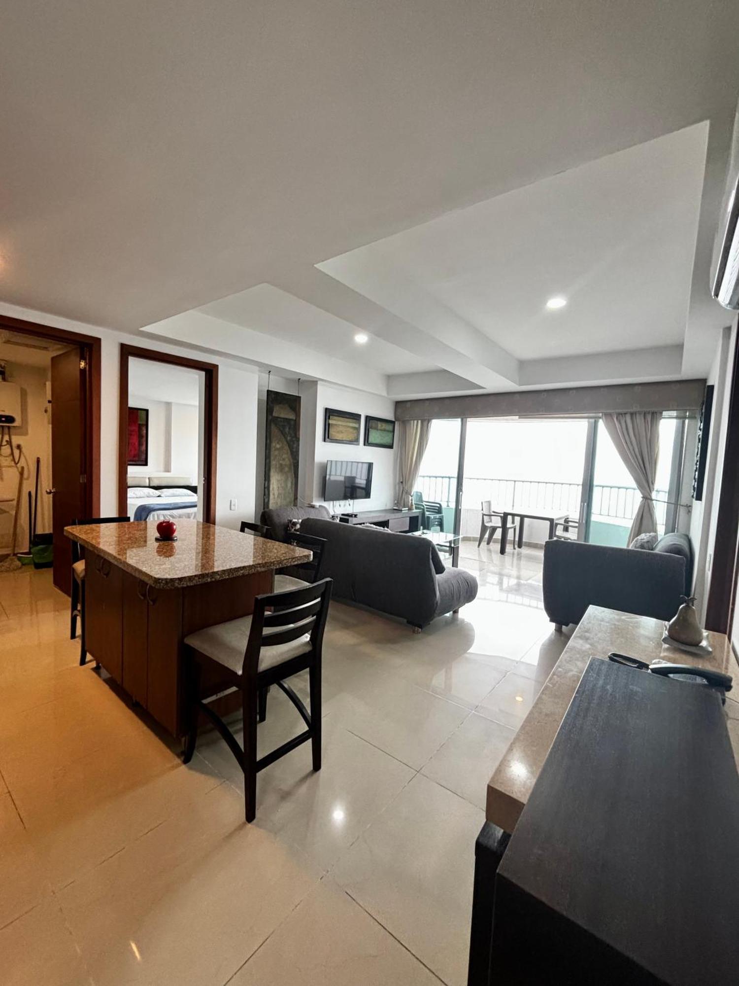 Paraiso En Bocagrande Con Vista Al Mar Cartagena المظهر الخارجي الصورة