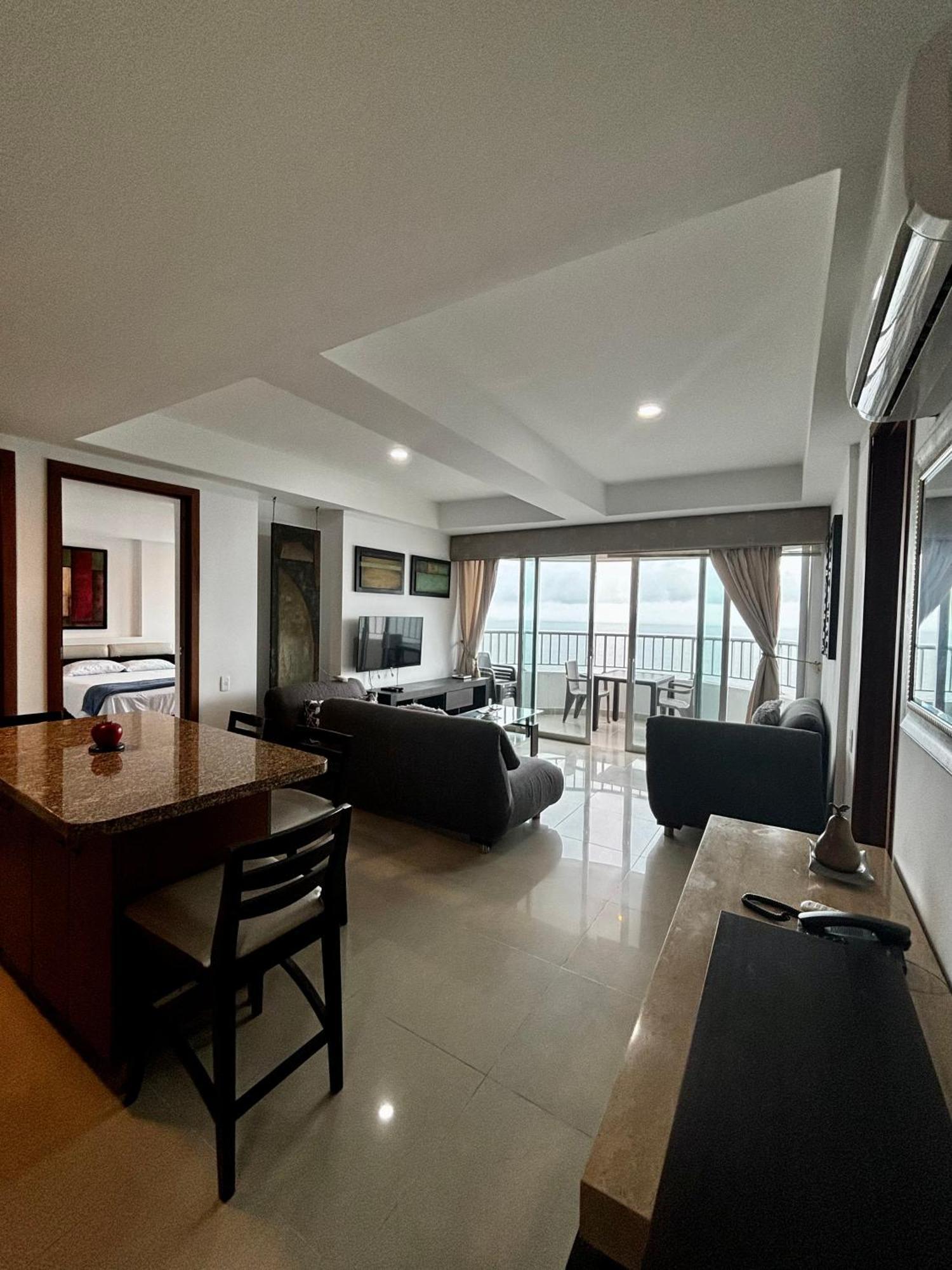 Paraiso En Bocagrande Con Vista Al Mar Cartagena المظهر الخارجي الصورة
