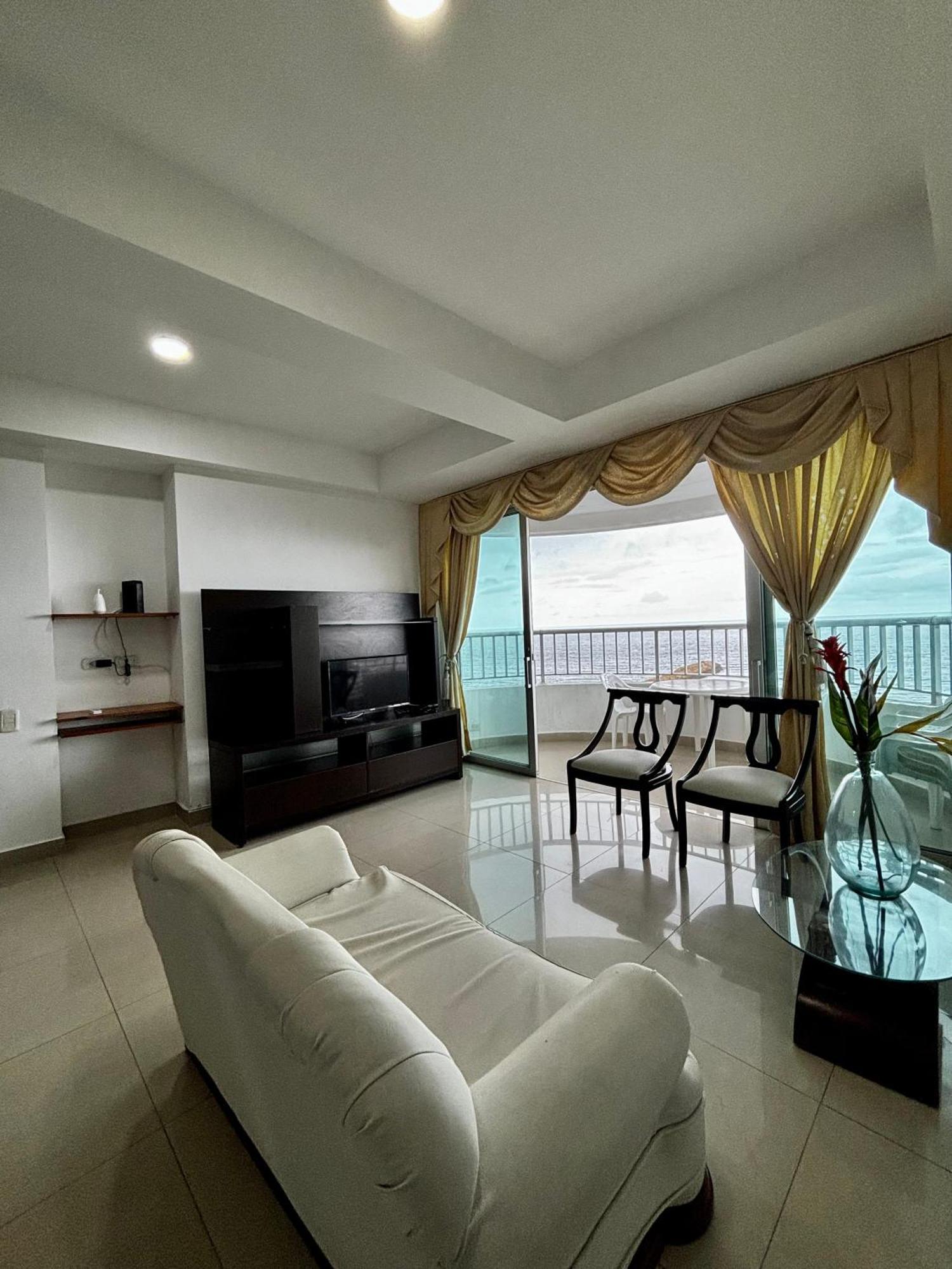 Paraiso En Bocagrande Con Vista Al Mar Cartagena المظهر الخارجي الصورة